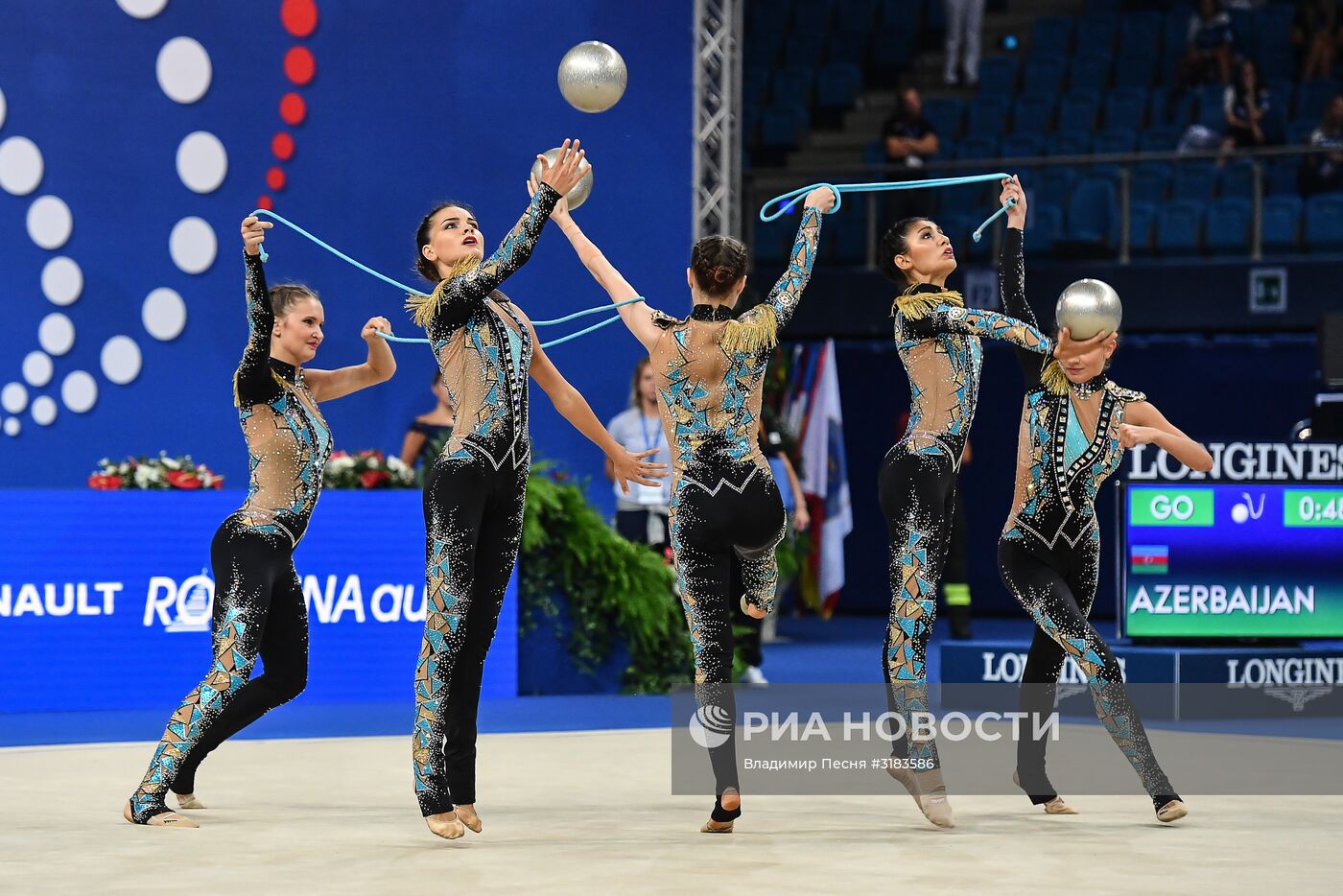 Художественная гимнастика. Чемпионат мира. Пятый день