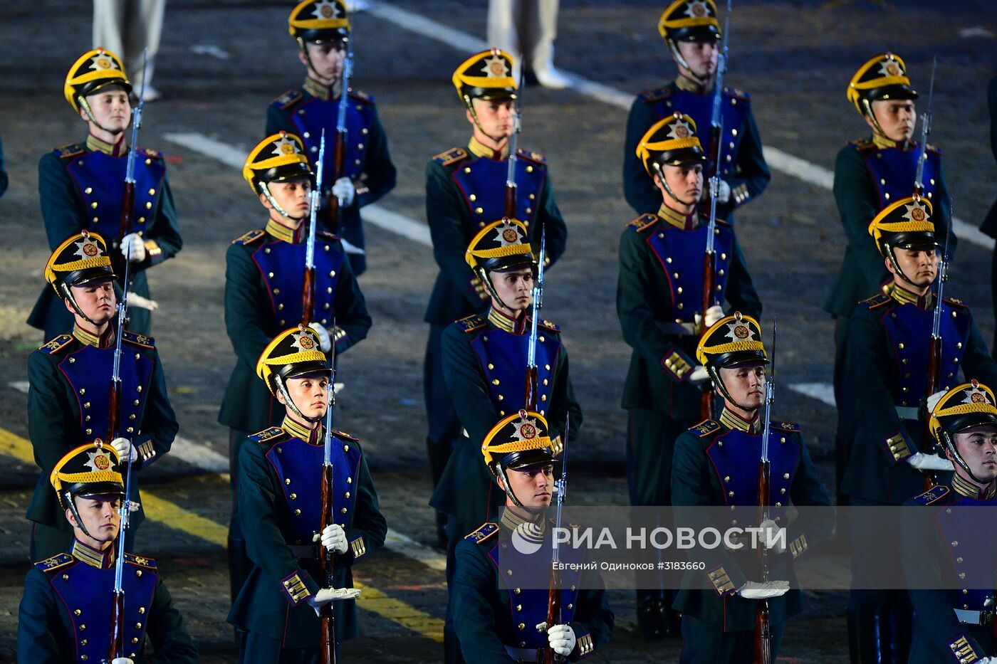 Церемония закрытия фестиваля "Спасская башня"