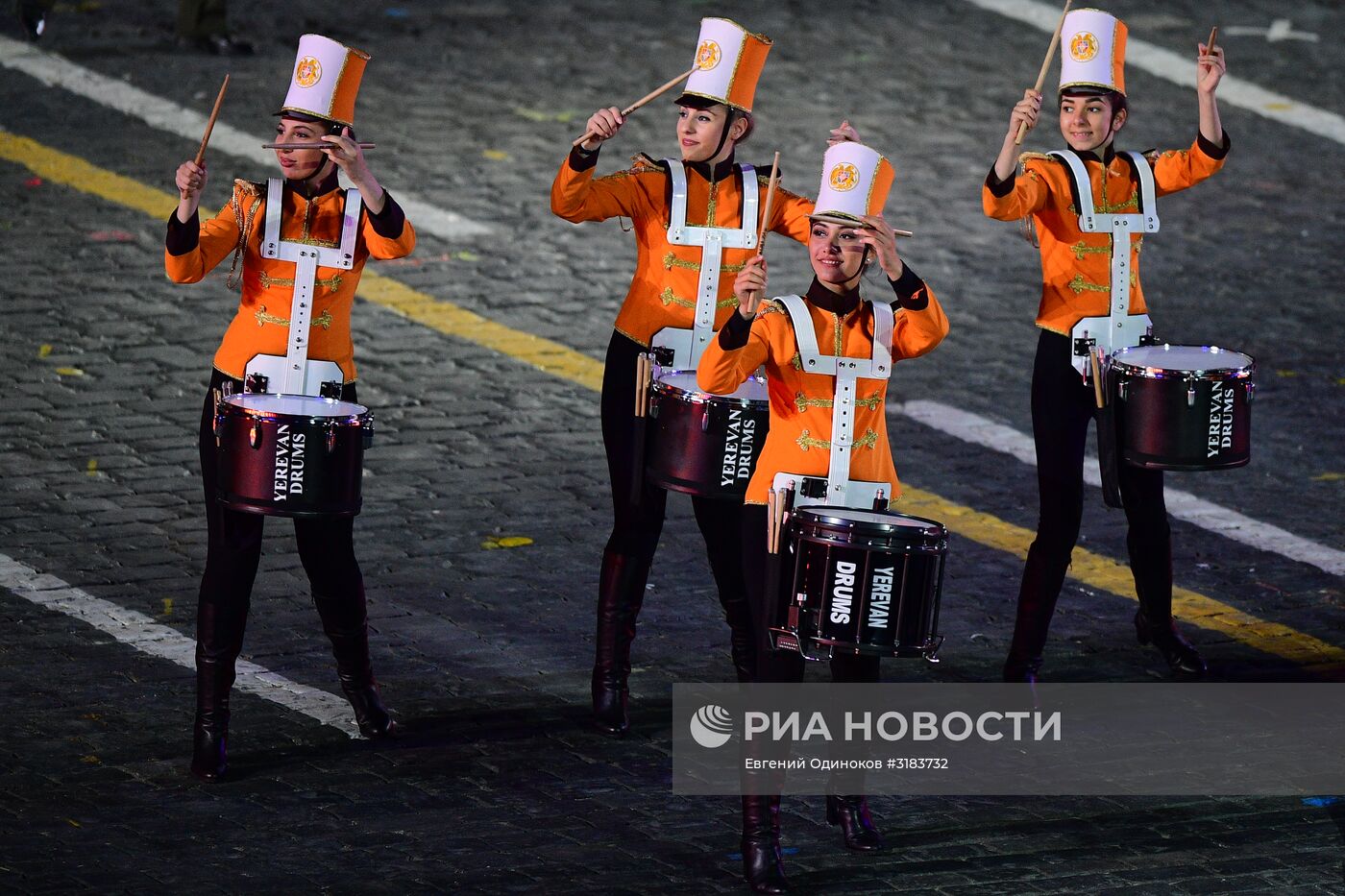Церемония закрытия фестиваля "Спасская башня"