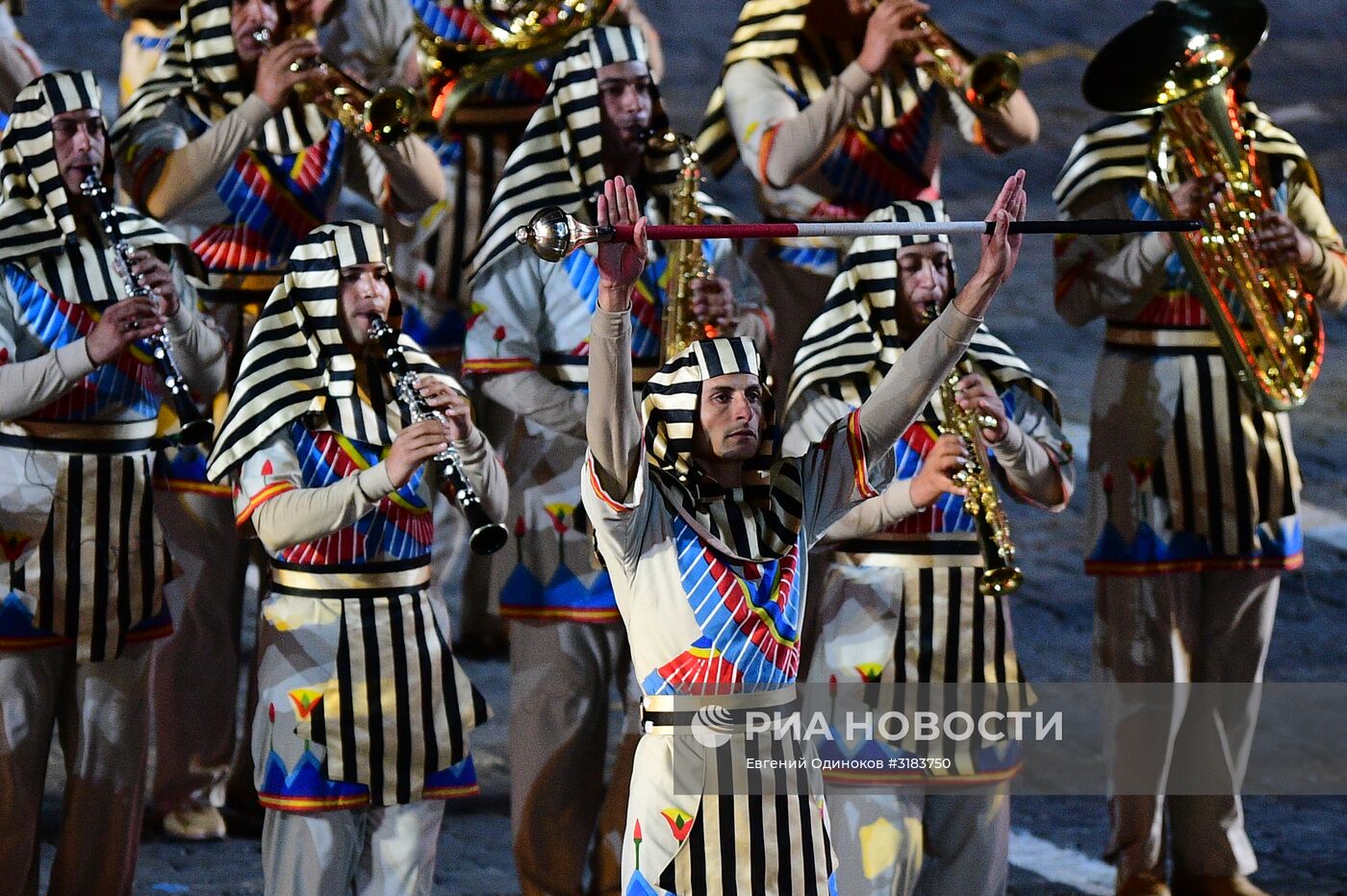 Церемония закрытия фестиваля "Спасская башня"