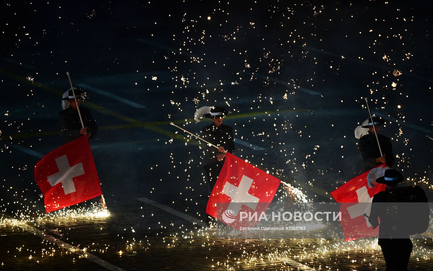 Церемония закрытия фестиваля "Спасская башня"
