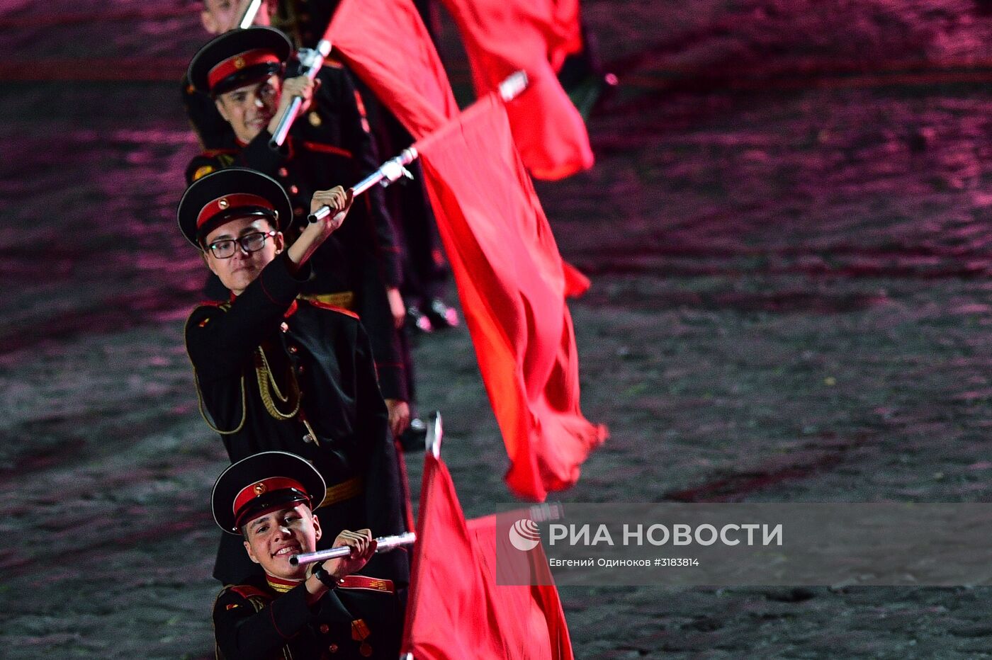 Церемония закрытия фестиваля "Спасская башня"