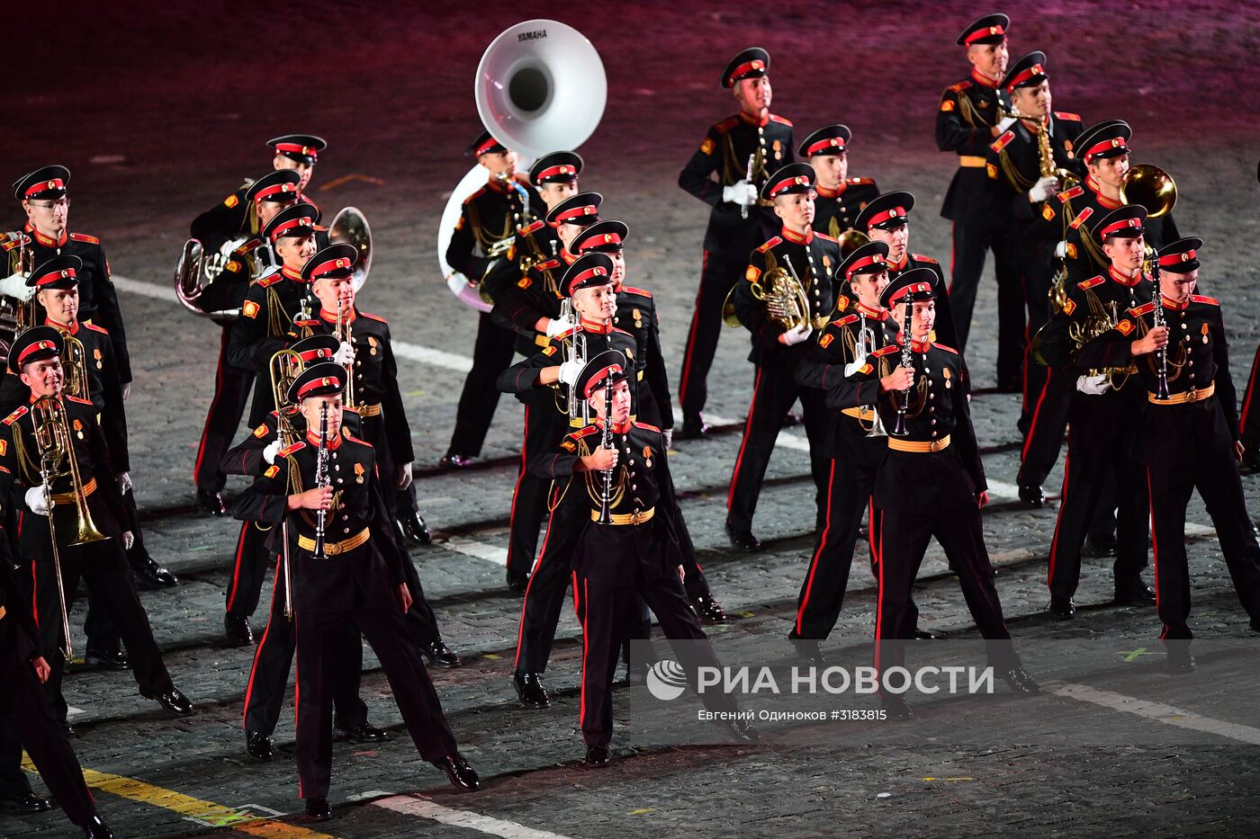 Церемония закрытия фестиваля "Спасская башня"