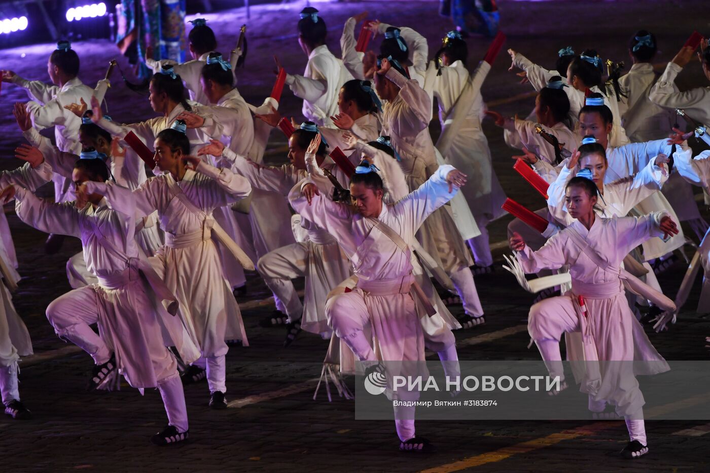 Церемония закрытия фестиваля "Спасская башня"
