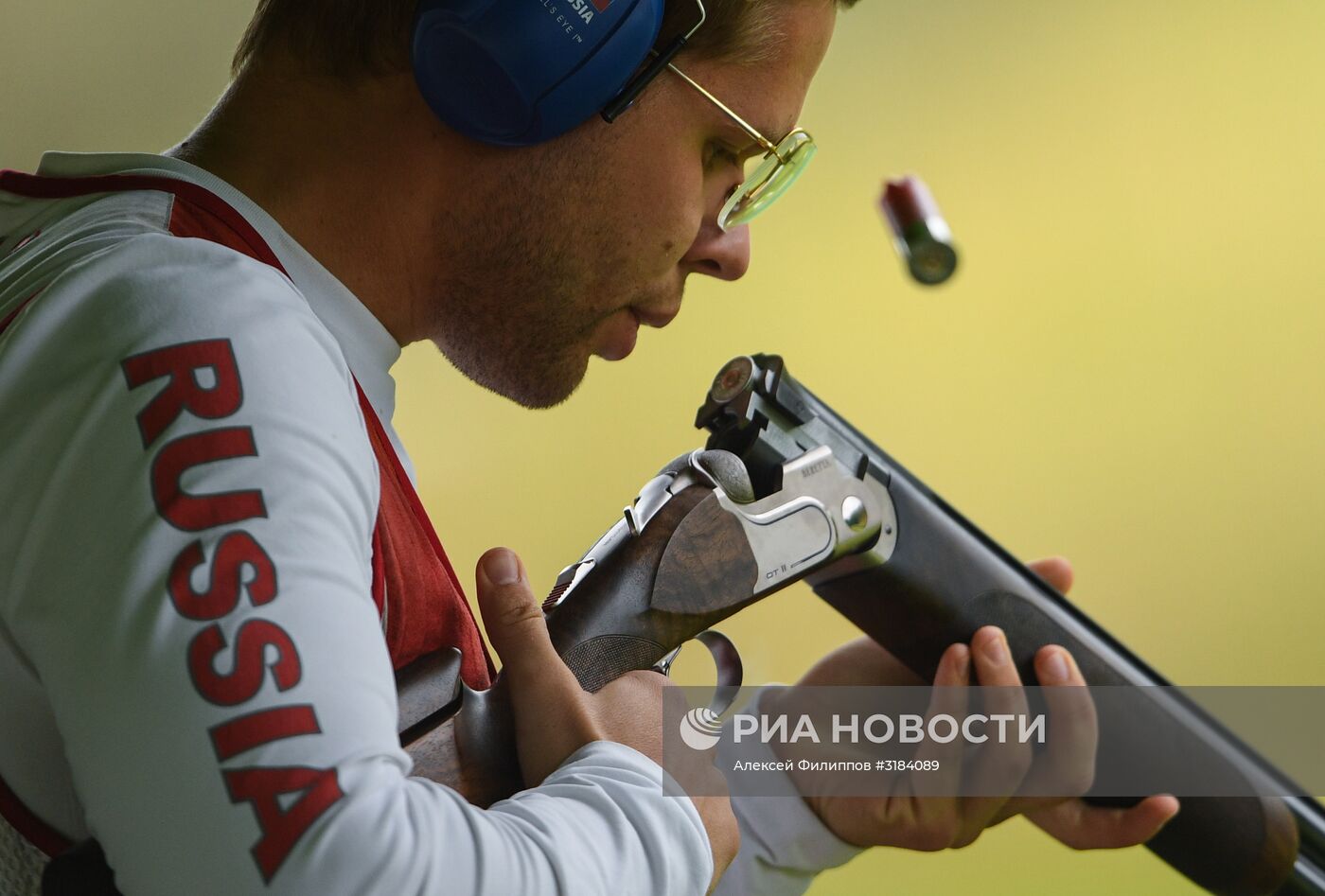 Стендовая стрельба. Чемпионат мира. Смешанные команды. Трап