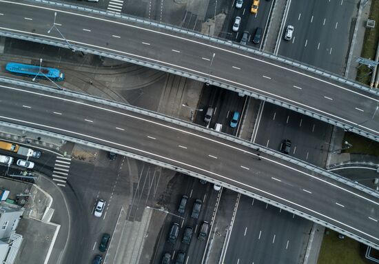 Открытие движения по эстакаде на пересечении Северо-Восточной хорды и проспекта Буденного