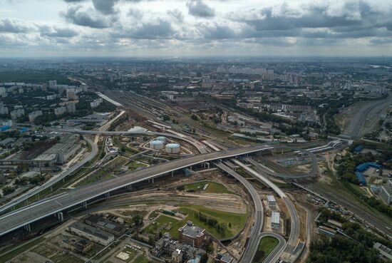 Открытие движения по эстакаде на пересечении Северо-Восточной хорды и проспекта Буденного