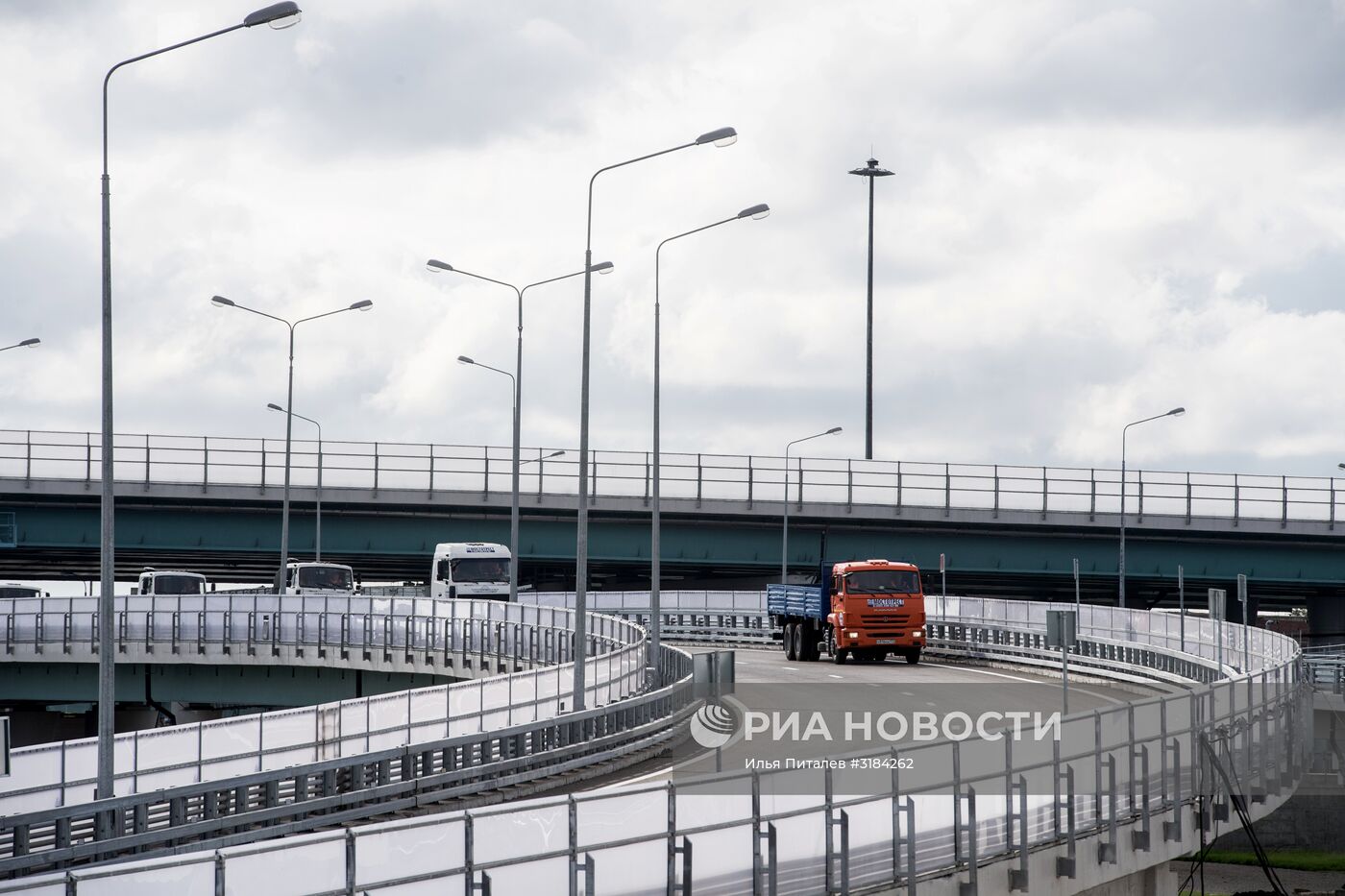 Открытие движения по эстакаде на пересечении Северо-Восточной хорды и проспекта Буденного