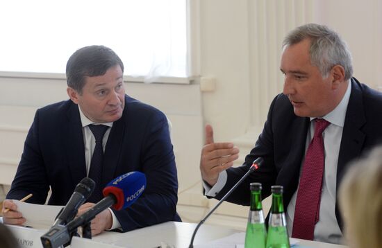 Рабочая поездка вице-премьера РФ Д. Рогозина в Волгоград