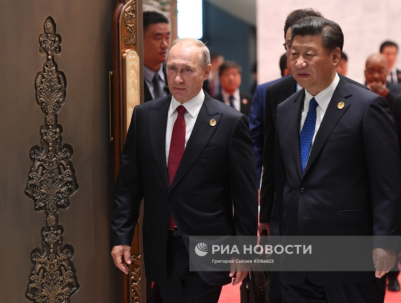 Президент РФ В. Путин на саммите лидеров БРИКС. День второй