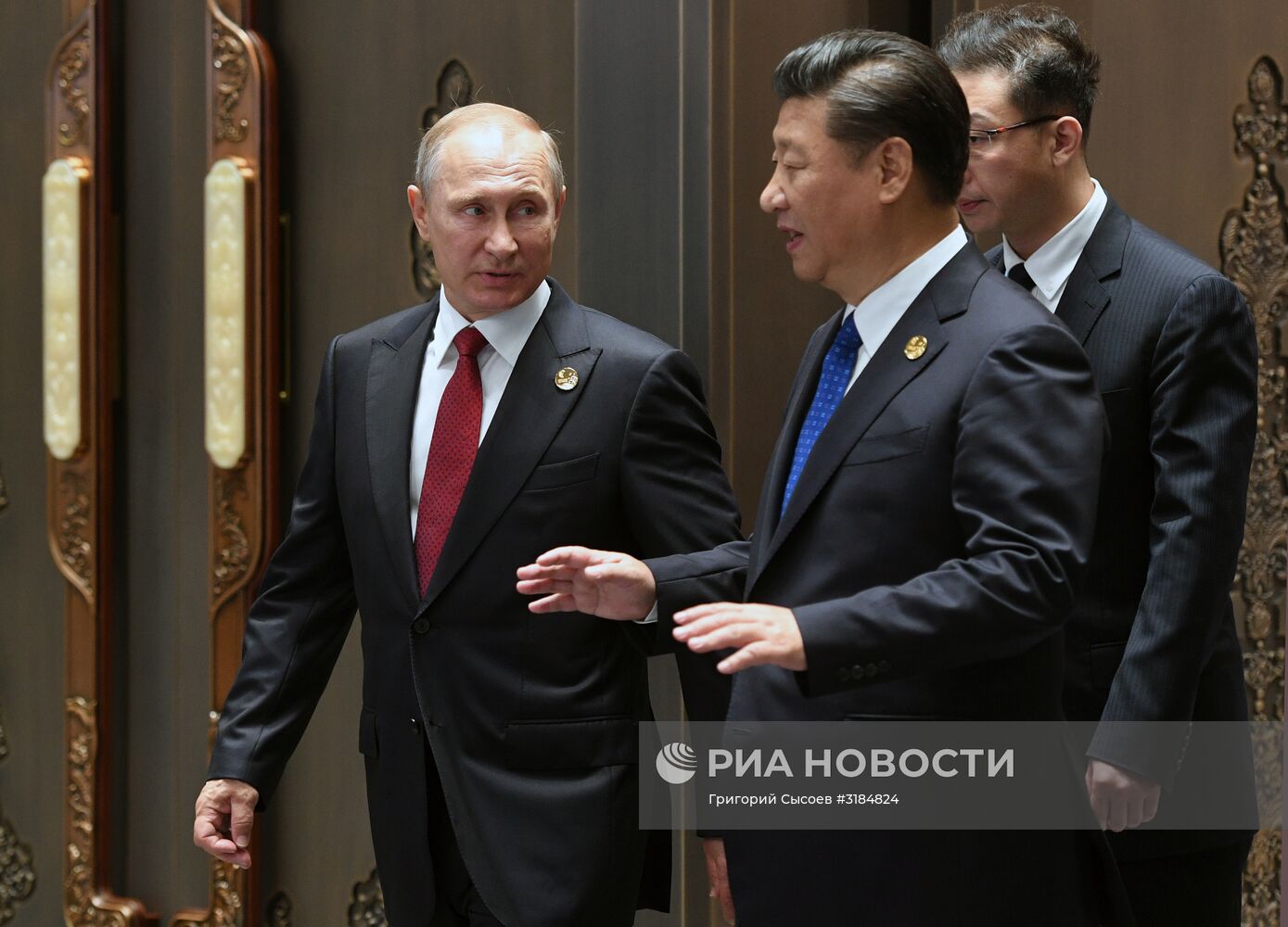 Президент РФ В. Путин на саммите лидеров БРИКС. День второй