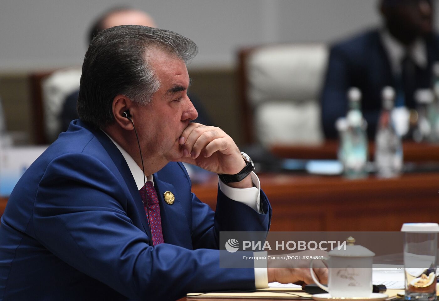 Президент РФ В. Путин на саммите лидеров БРИКС. День второй