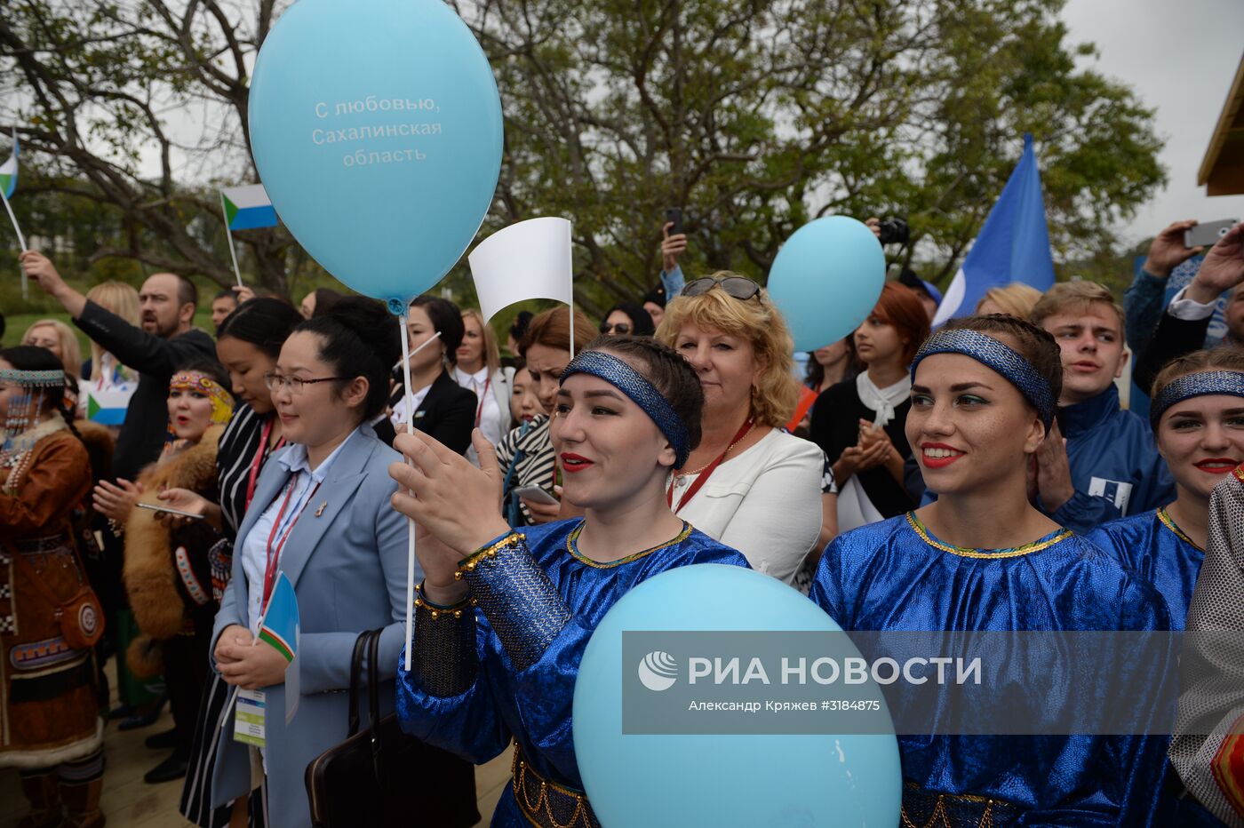 Открытие выставки "Улица Дальнего Востока" в рамках ВЭФ-2017