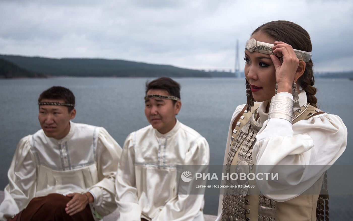 Открытие выставки "Улица Дальнего Востока" в рамках ВЭФ-2017