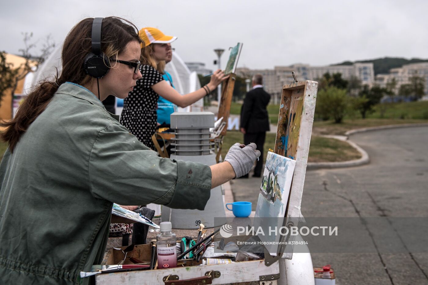 Открытие выставки "Улица Дальнего Востока" в рамках ВЭФ-2017