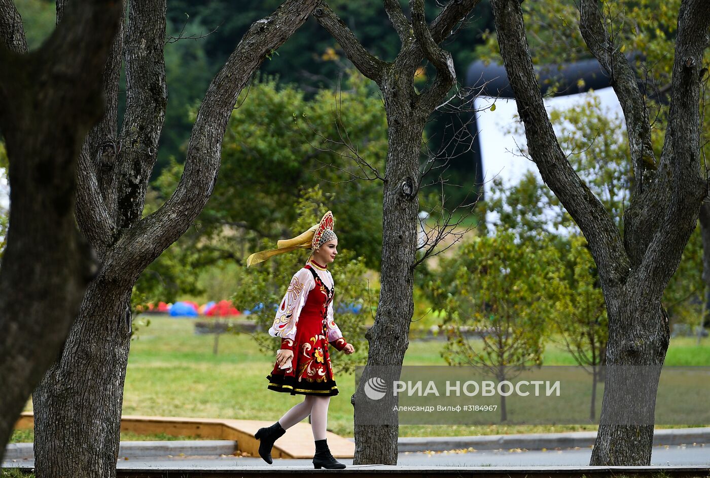 Открытие выставки "Улица Дальнего Востока" в рамках ВЭФ-2017