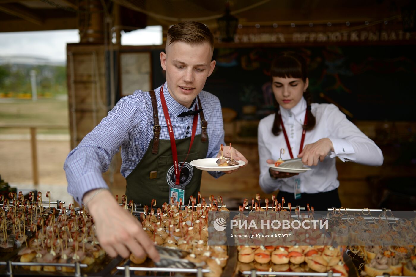Открытие выставки "Улица Дальнего Востока" в рамках ВЭФ-2017