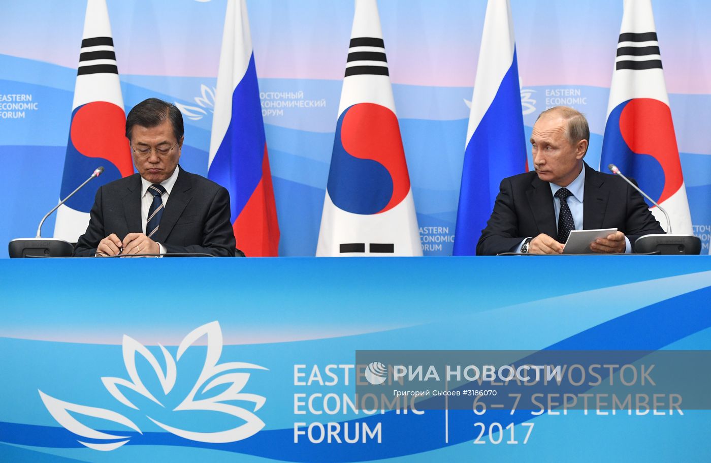 Рабочая поездка президента РФ В. Путина в Приморский край. День второй
