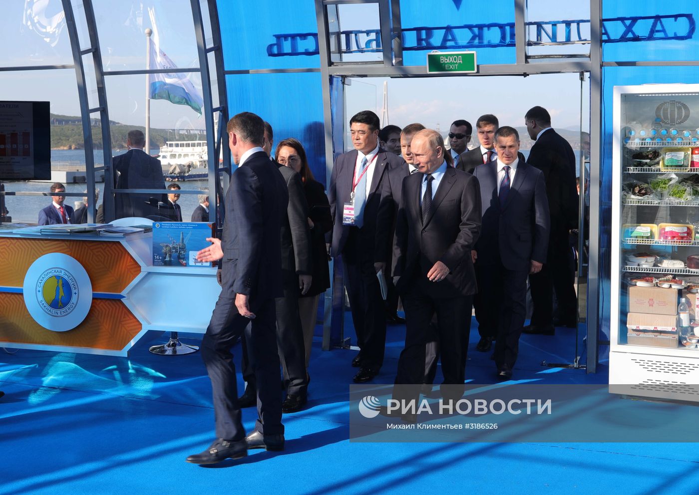 Рабочая поездка президента РФ В. Путина в Приморский край. День второй