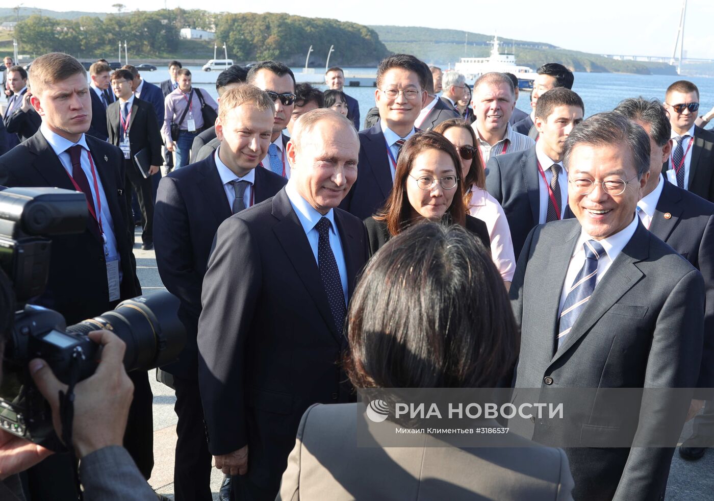 Рабочая поездка президента РФ В. Путина в Приморский край. День второй