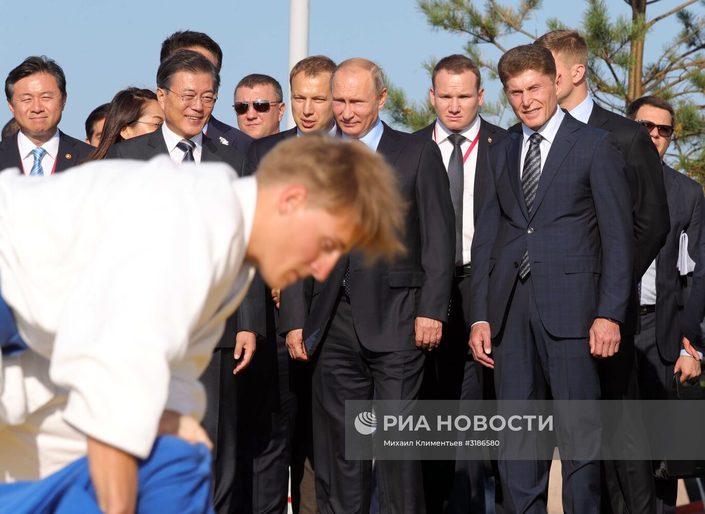 Рабочая поездка президента РФ В. Путина в Приморский край. День второй