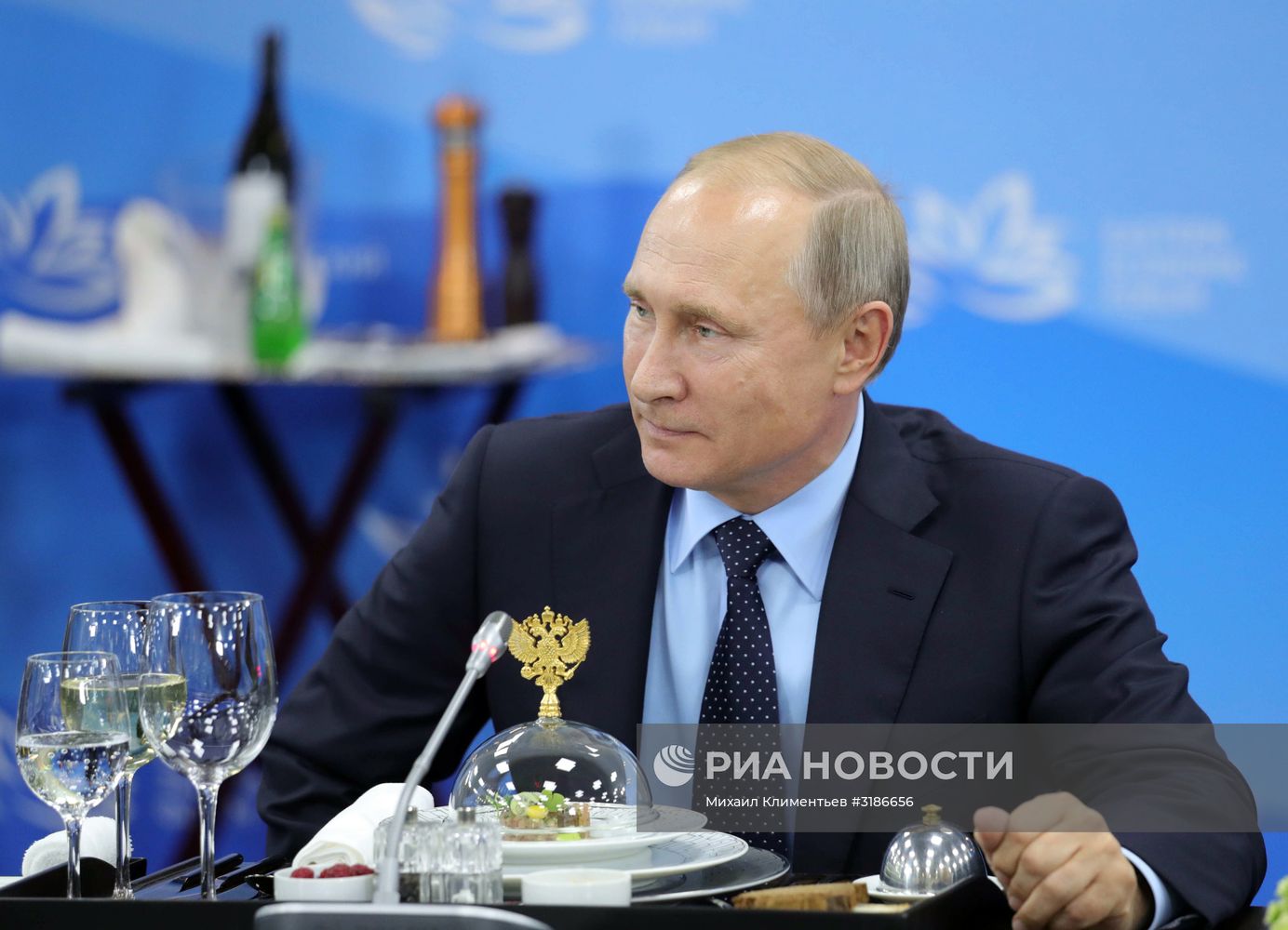 Рабочая поездка президента РФ В. Путина в Приморский край. День второй