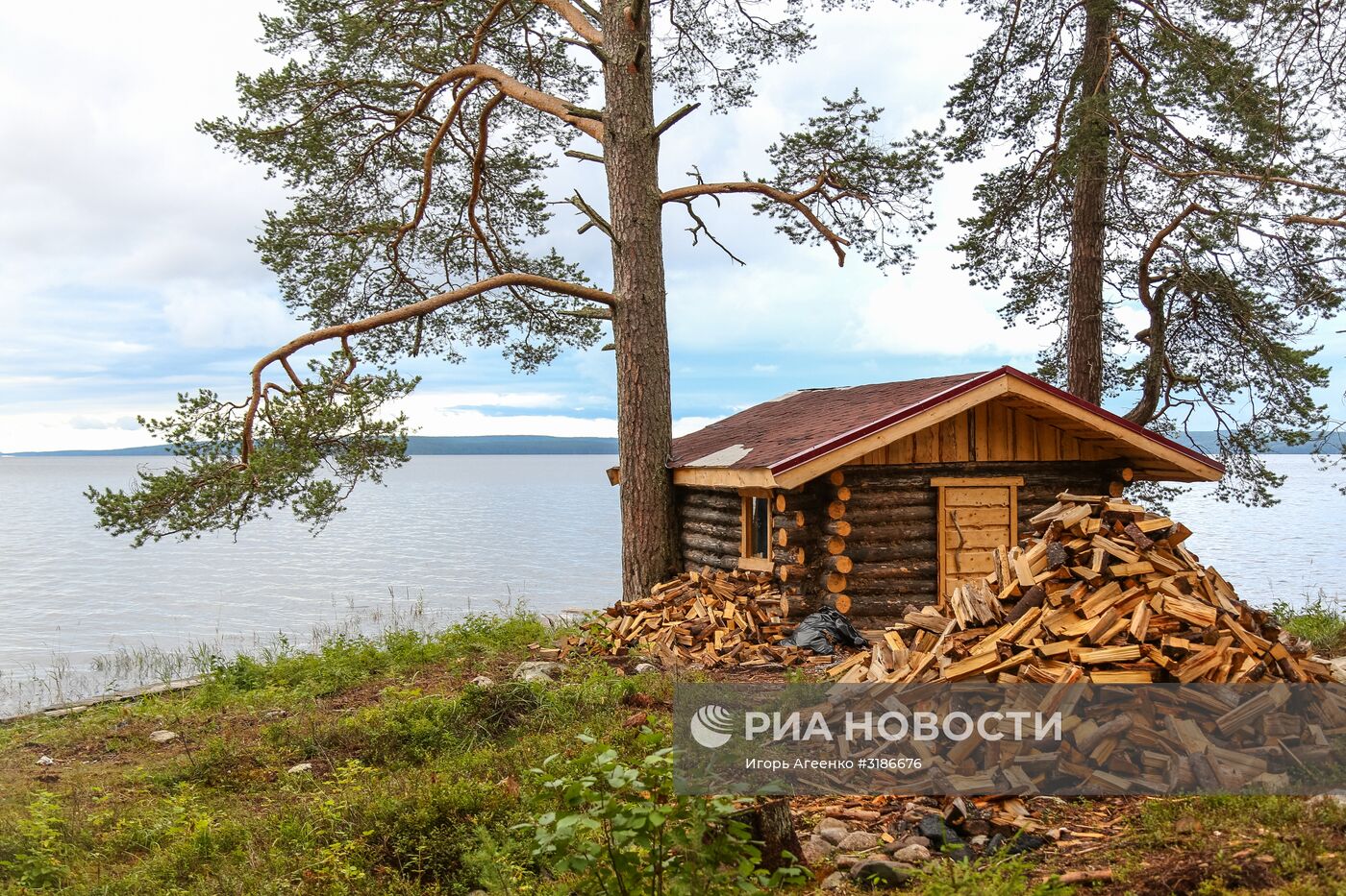 Онежское озеро в Карелии