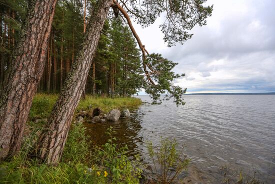 Онежское озеро в Карелии