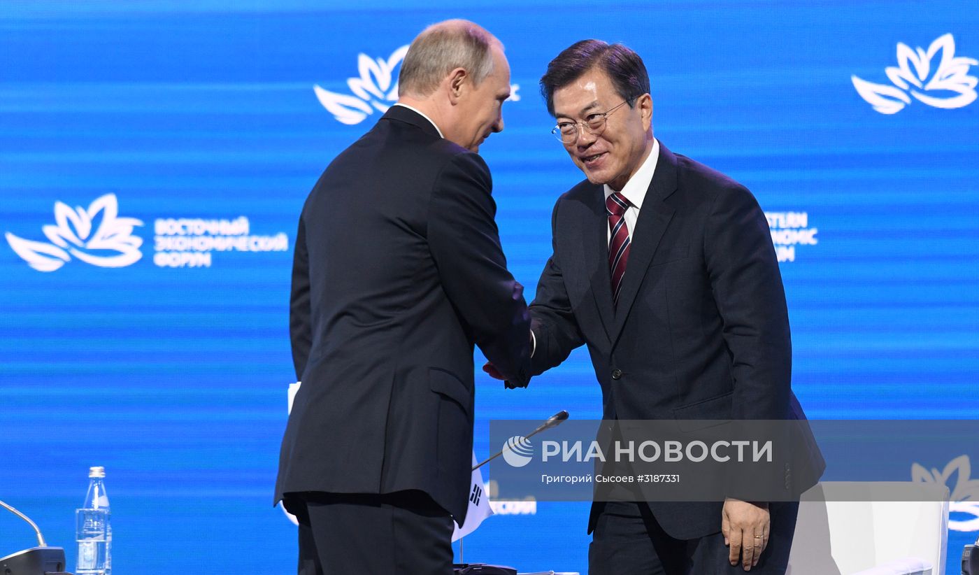 Рабочая поездка президента РФ В. Путина в Приморский край. День третий