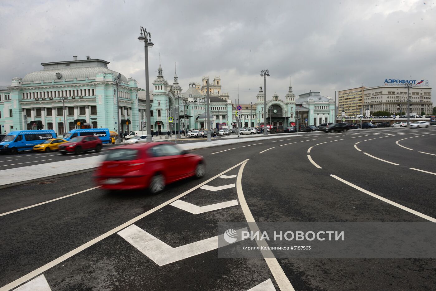 Реконструированные улицы в Москве