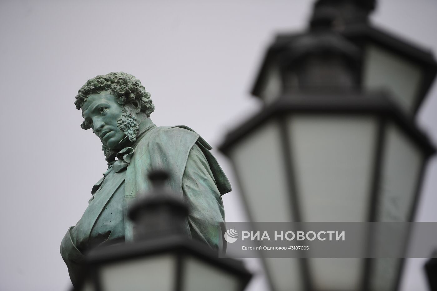 Открытие после реставрации памятника А. С. Пушкину