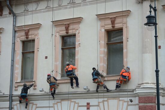 Реконструированные улицы в Москве