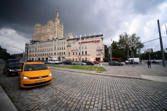 Реконструированные улицы в Москве