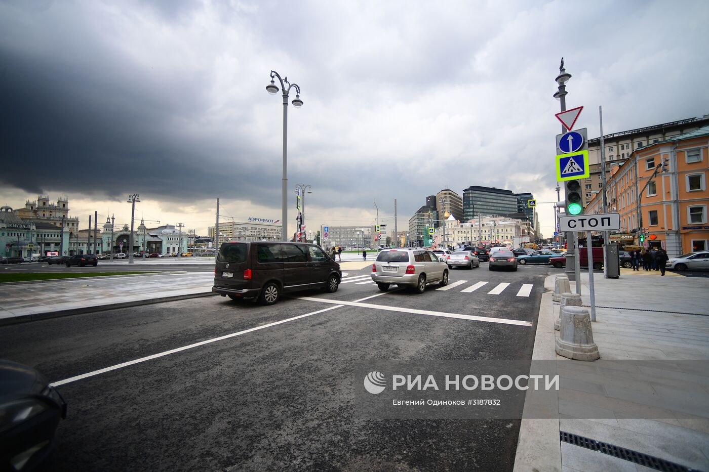 Реконструированные улицы в Москве