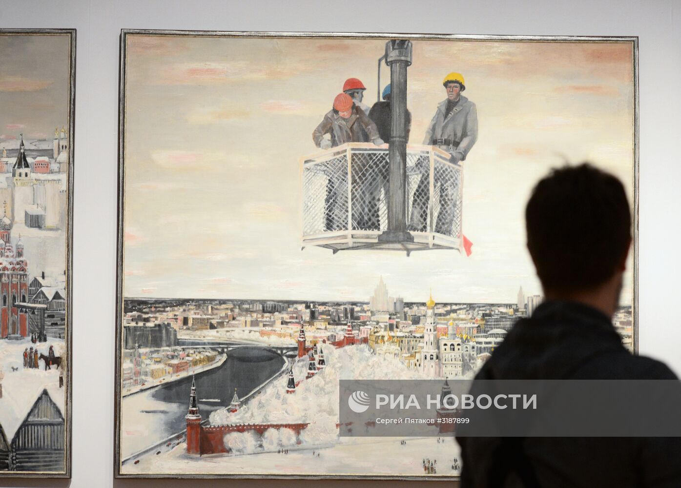 Открытие выставки "Москва сквозь века"