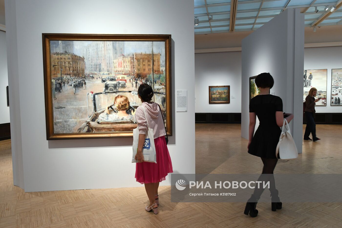 Открытие выставки "Москва сквозь века"