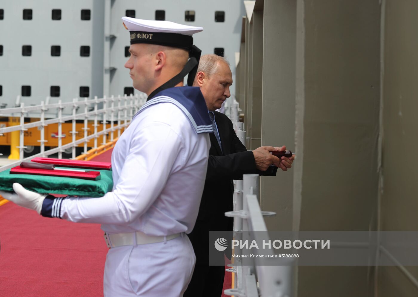 Рабочая поездка президента РФ В. Путина в Приморский край. День четвертый