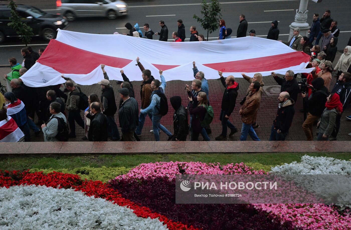 Акция оппозиции в Минске