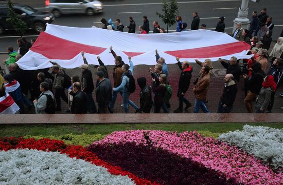 Акция оппозиции в Минске
