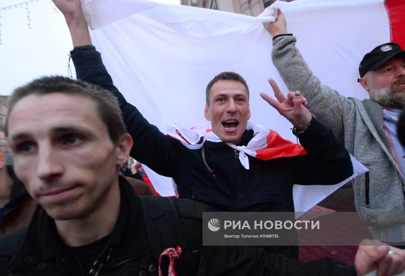 Акция оппозиции в Минске