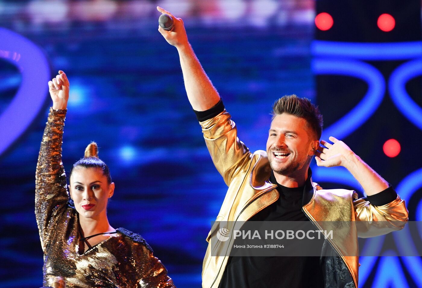 Открытие конкурса "Новая волна - 2017" в Сочи