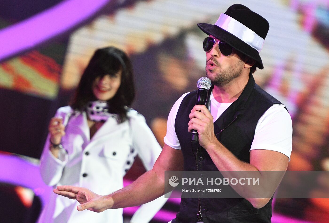 Открытие конкурса "Новая волна - 2017" в Сочи