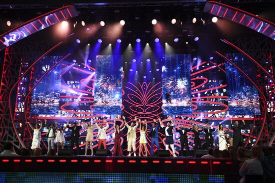 Открытие конкурса "Новая волна - 2017" в Сочи