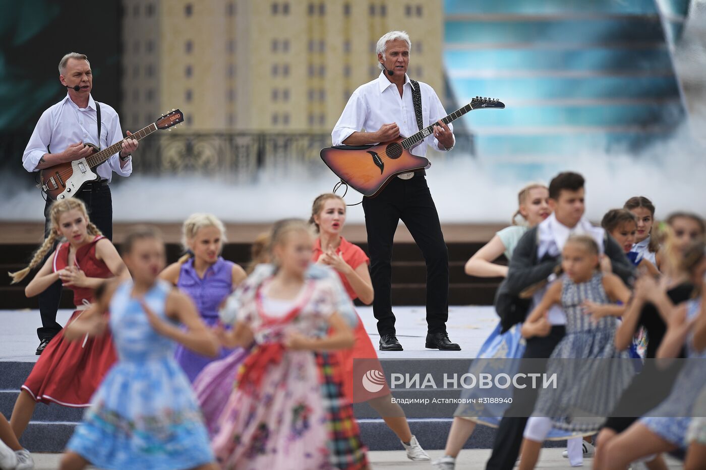 Церемония открытия Дня города на Красной площади