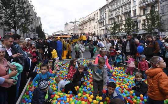 Празднование Дня города в Москве