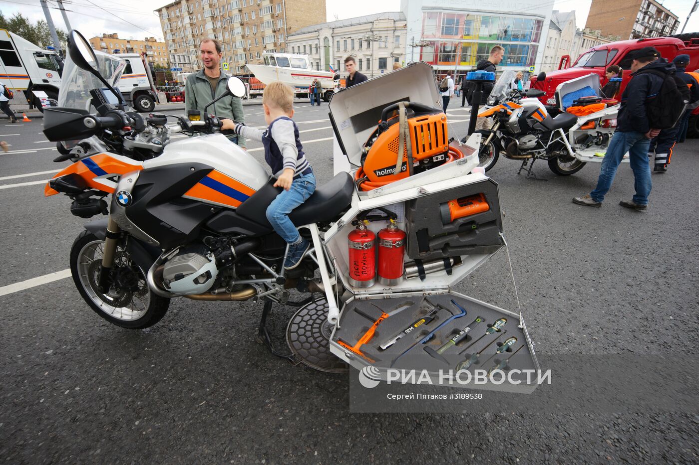 Празднование Дня города в Москве