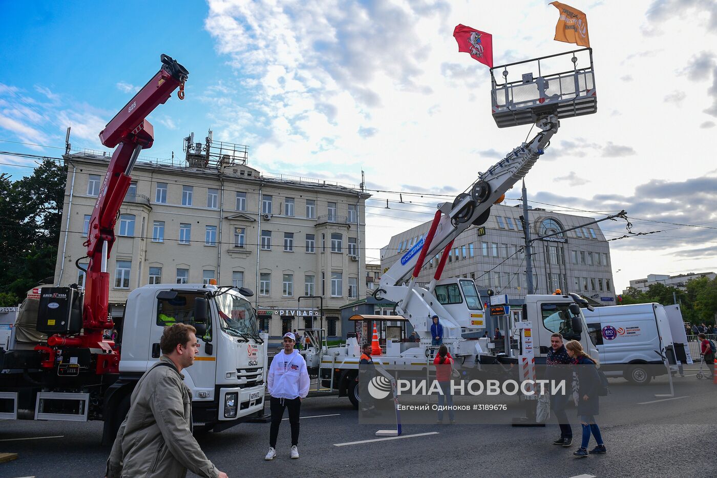 Празднование Дня города в Москве