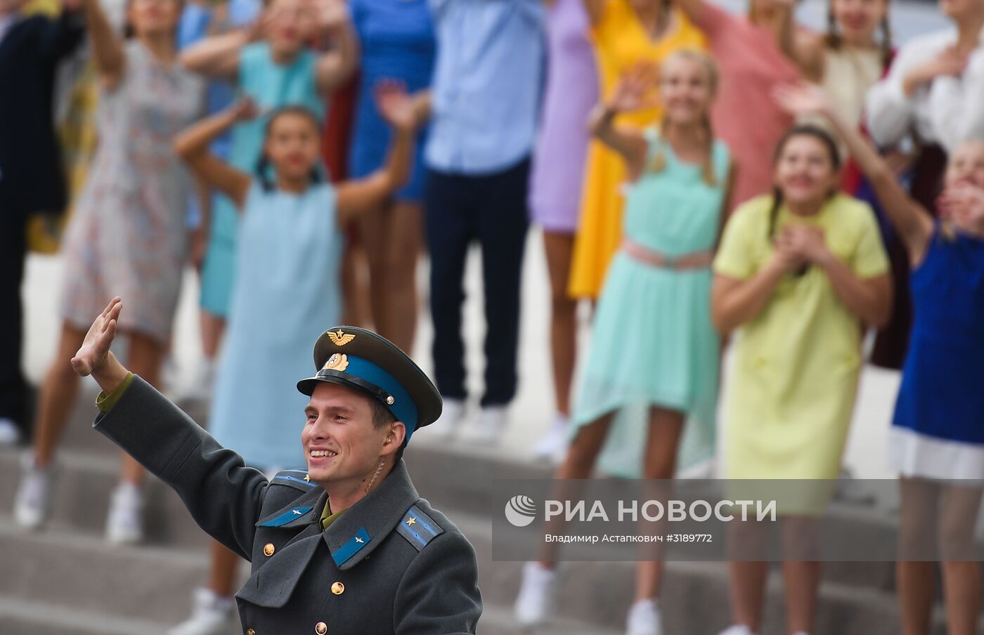 Церемония открытия Дня города на Красной площади