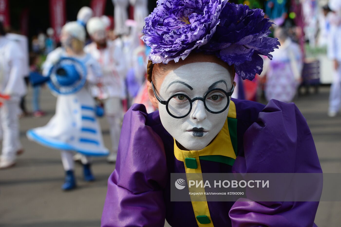 Празднование Дня города в Москве