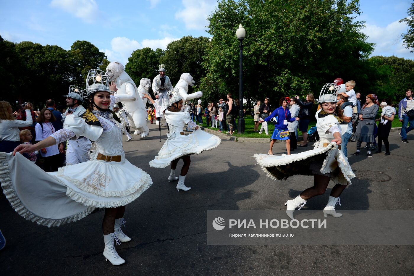 Празднование Дня города в Москве